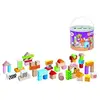 Image de House Of Toys Baril 50 Pieces Bois A Empiler