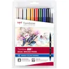 Image de Set de 10 feutres Tombow France & Benelux Abt Dual Manga Shonen