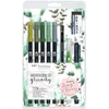 Image de Kit pour aquarelle Tombow France & Benelux Greenery 11 pièces