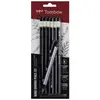 Image de Tombow, Crayon à papier + critérium, Mono set de crayons 6pcs + gomme de précision 1pcs (6x)