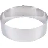 Image de Lares Anneau à tarte 6cm acier inoxydable, Moule à gâteau, Argent
