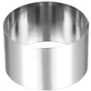Image de Cercle à dessert 5 cm en inox - Lares - Argent - Inox