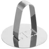 Image de Poussoir pour cercle à dessert 7.5 cm - Lares - Argent - Inox