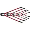 Image de Mannesmann, Coupe-boulons + pince coupante diagonale, Coupe-boulons (300 mm)