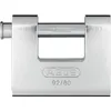 Image de Cadenas blindé rectangulaire monobloc 80mm en acier 92-80 - ABUS - 92/80
