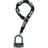 Image de Abus - antivol moto u 58 + chaîne loop homologué sra 120 cm noir