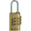 Image de Abus - Cadenas laiton à combinaison interchangeable série 165 - 20 mm - Anse 21,5 mm