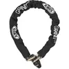 Image de Antivol De Chaîne Monobloc - Abus - 1480/150 - Maillons 14 Mm - Gainage Tissu - Verrouillage Direct - Cylindre Xplus - 2 Clés