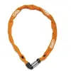 Image de Antivol vélo - ABUS - Web 1200 - Chaîne carrée gainée - Orange - 60 cm
