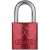 Image de Abus, Cadenas, 72/40 red Love Lock 4 Lock-Tag