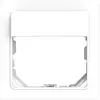 Image de Theben, Sécurité des bâtiments : accessoires, Ausgleichsrahmen 45a Feed Wh