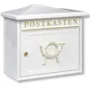Image de BURG-WÄCHTER Boîte aux lettres Sylt 1883 W Acier Blanc
