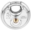 Image de Burg Wächter 37761 Cadenas 70.80 mm fermeture différente acier inoxydable avec serrure à clé
