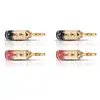 Image de Oehlbach XXL Fusion - Connecteur pour haut-parleur - prise banane mâle - or (pack de 4)