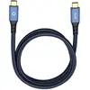 Image de Oehlbach Câble de connexion USB 3.2 Gen 1 (USB 3.0) (1x C  mâle 1x mâle) 0,50 m contacts plaqués or (0.50 m, USB 3.2 Gen 1, 10 W), Câble USB