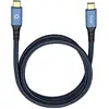 Image de Oehlbach Câble USB 3.2 Gen1 (USB 3.0 / 3.1 Gen1) C  mâle, mâle 1.00 m contacts mâle plaqués or (1 m, USB 3.2 Gen 2, 10 W), Câble USB