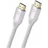 Image de Oehlbach Câble de connexion HDMI AV (1x HDMI mâle - 1x HDMI mâle) 3.00m blanc (3 m), Câble vidéo, Blanc
