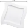 Image de 4x Villeroy & Boch Speiseteller NewWave, Assiettes, Blanc