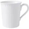 Image de 6x Villeroy & Boch Gobelet avec anse Cellini, Tasse, Blanc