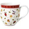 Image de 6x Villeroy & Boch Gobelet avec motif dispersé Toy's Delight, Tasse, Blanc, Rouge