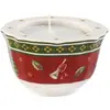 Image de Villeroy & Boch, Photophore, Porte-bougie à chauffe-plat rouge Toy's Delight