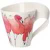 Image de Villeroy & Boch Mug avec anse (boîte cadeau) NewWave Caffè Rosa Flamingo, Tasse, Multicolore