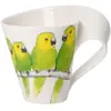 Image de Villeroy & Boch Gobelet avec anse (boîte cadeau) NewWave Caffè Perruche à joues brunes, Tasse, Multicolore