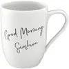 Image de Villeroy & Boch Bon matin, Tasse, Noir, Blanc
