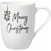 Image de Villeroy & Boch Gobelet avec anse Merry Christmas Statement, Tasse, Blanc