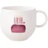 Image de Villeroy & Boch Henkelbecher Happy Birthday With Love, Tasse, Blanc, Jaune, Violet