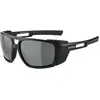 Image de Alpina, Unisexe, Lunettes de sport, Skywalsh (Noir mat, Miroir noir), Noir