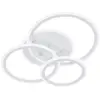 Image de Fischer & Honsel, Plafonnier, Honsel Gelder LED plafonnier 44,4W RGBW contrôlable dimmable acrylique blanc sable + télécommande
