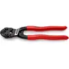 Image de Knipex, Coupe-boulons + pince coupante diagonale, Coupe-boulon compact DIN ISO 5743 L.200mm forme 0 droite sans encoche noir atram. Poignées K... (255 mm)