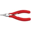 Image de Pince De Préhension - Becs Plats Lisses - 115mm - Pvc - Polie Miroir