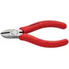 Image de Pince Coupante De Côté Avec Ressort 110mm - Gainage Pvc - Tête Polie