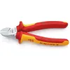 Image de Knipex, Coupe-boulons + pince coupante diagonale, Pince coupante renforcée (160 mm)