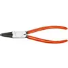 Image de Pince pour circlips intérieurs, modèle droit, en acier inoxydable au chrome vanadium, pointes antidérapantes, Dimensions : J 2, Ø d'alésage 19-60 mm