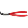 Image de Pince à circlips intérieurs, courbée, en acier inoxydable au chrome vanadium, pointes antidérapantes, Dimensions : J 21, Ø d'alésage 19-60 mm