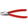 Image de Knipex, Coupe-boulons + pince coupante diagonale, Pince coupante de côté (180 mm)