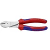 Image de Pince coupante diagonale à forte démultiplication avec facette Knipex 74 05 180 180 mm
