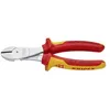 Image de Pince coupante diagonale à forte démultiplication avec facette Knipex 74 06 180 180 mm