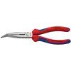 Image de Pince à Becs Demi-ronds 200mm Coudés - Gainage Bi-matière - Tête Polie