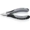 Image de Knipex, Coupe-boulons + pince coupante diagonale, Pince coupante latérale pour l'électronique (115 mm)