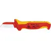 Image de Couteau D'électricien 190mm Lame Revêtue Et Capuchon Isolé 1000v