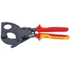 Image de Coupe-câbles à Cliquet 280mm - Cu/al à52mm/380mm² - Isolé 1000v