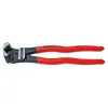 Image de Knipex 61 01 200 Pince Coupante Devant Pour Boulons À Forte Démultiplication Pince Atramentisée Tête Polie Poignées En Plastique 200 Mm