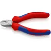 Image de Knipex, Coupe-boulons + pince coupante diagonale, Pince coupante de côté (125 mm)