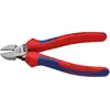 Image de Knipex, Coupe-boulons + pince coupante diagonale, Pince coupante de côté (160 mm)