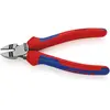Image de Knipex, Coupe-boulons + pince coupante diagonale, Pince à dénuder coupante de côté (160 mm)