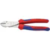 Image de Pince Coupante De Côté Démultipliée 200mm - Bi-matière - Chromée